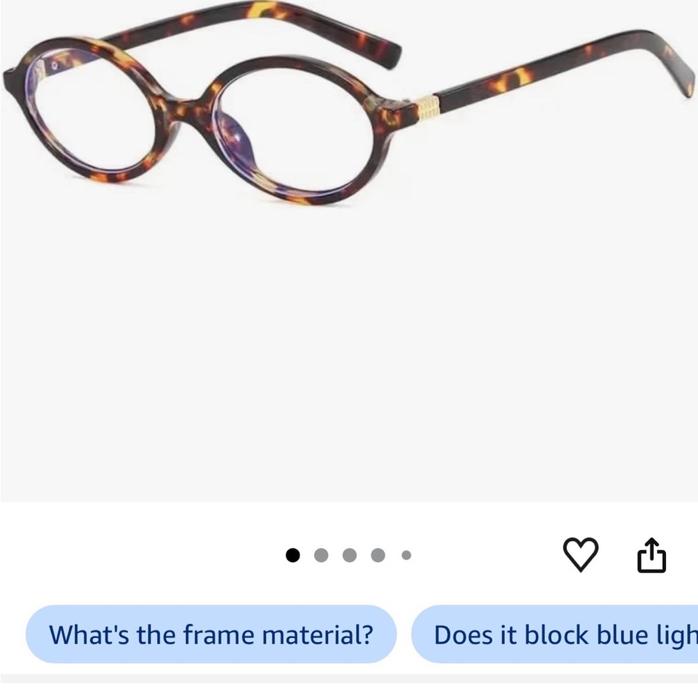 Tortoiseshell Round Women's oval Glasses